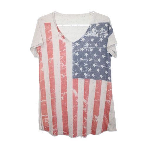 Blusa estampa Estados Unidos